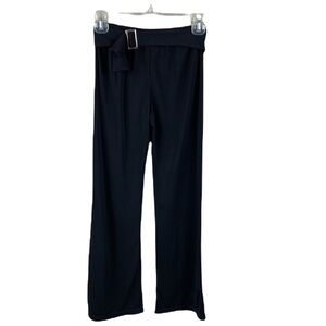 Copper Key Black Split Leg Flare Pants On Trend 2022 Girls Size 8